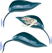 3pcs Crested Gecko Hide，Wall Climbing Gecko Toy，Reptile Leaf，Crested - Grass Green