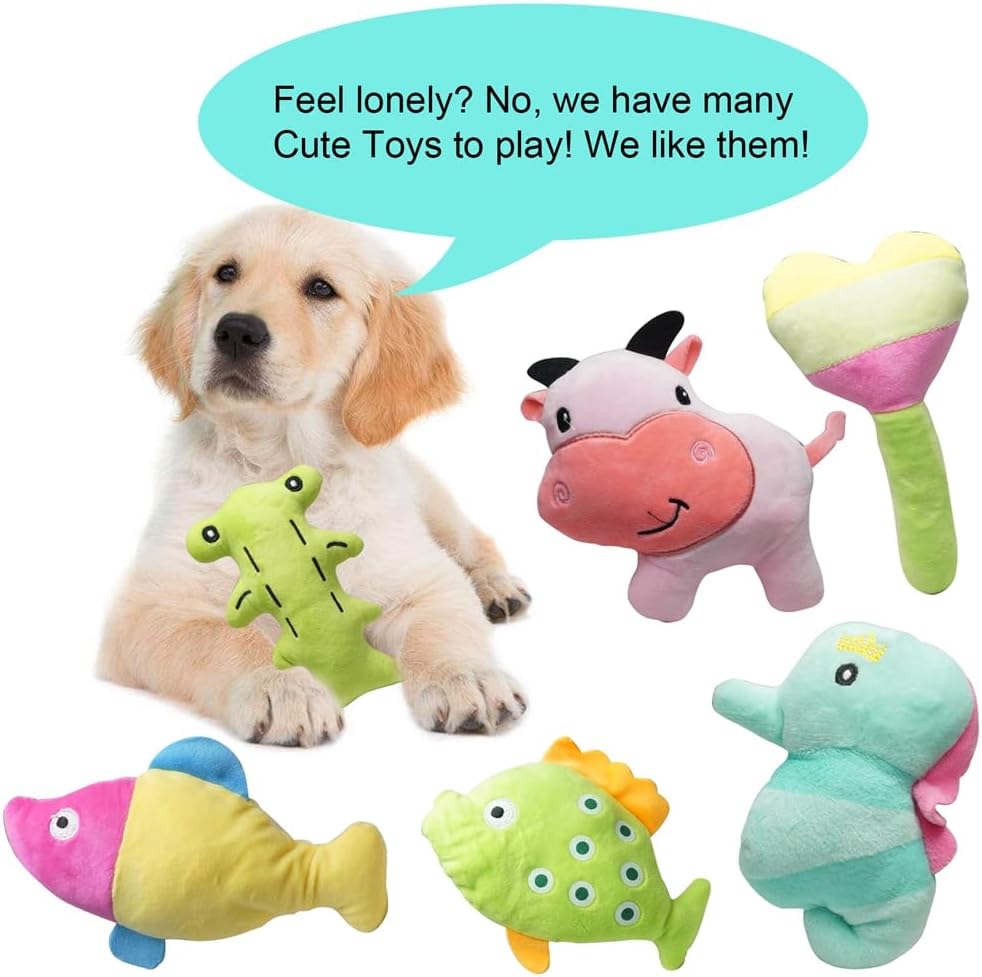Squeaky Dog Toys Bulk ,20 Pack Puppy Teething Toys for Small to Medium Dogs – Essentials for Dogs - image 4