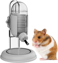 Hamster Water Bottle with Stand - Gray / 4oz