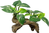 Fish Tank Decorations Aquarium Decor Ornaments Betta Silk Leaf pad - Type-c