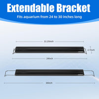 AQUANEAT LED Aquarium Light Full Spectrum for 18 Inch to 24 Inch Fish - 24"-30" - image 3