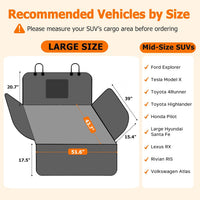 URPOWER SUV Cargo Liner for Dogs Pet Cargo Cover - Large - image 2