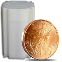 Unique Metals Walking Liberty 1 oz .999 Copper Rounds - Walking Liberty