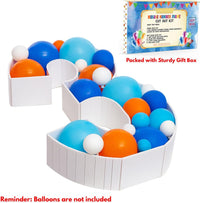 28 inch DIY Mosaic Balloon Number 1 Frame, Party Backdrop Decor – Fun for Kids & Family - Number 3 - image 4