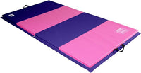 We Sell Mats - 4 ft x 8 ft x 2 in Personal Fitness & Exercise Mat for Home Workout - Lightweight and Folds for Carrying – All Purpose Home Gym Mat – Thick Mat for Yoga, Pilates, Stretches, and Floor Exercises