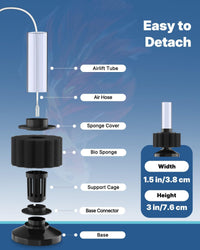 Uniclife Aquarium Air Pump - 5 - 30 Gallons - image 4