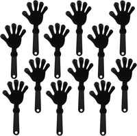 ZCYSRLQIN 12 pack hot pink plastic hand clappers noisemakers, 7.5 inch - view 4