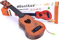 YEZI Toy Classical Ukulele Guitar Musical Instrument for Boys Girls – Fun for Kids & Family - Brown - image 2