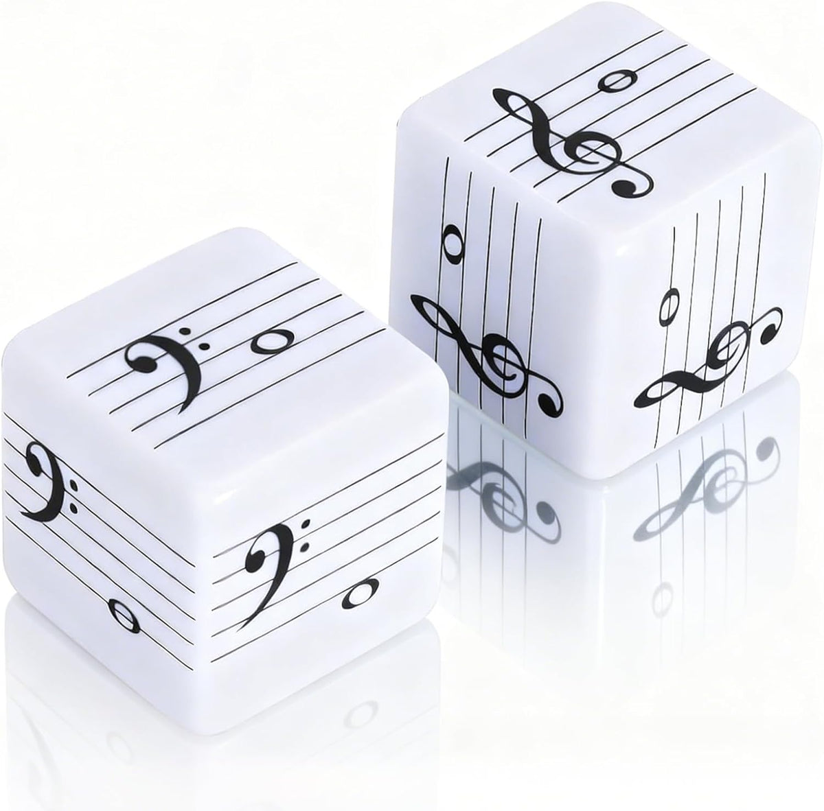 Santa Swap Gift Exchange Dice - Music Note Dice