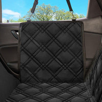 Dog Car Seat Cover, Heavy Duty Hammock - Standard / Black - image 4