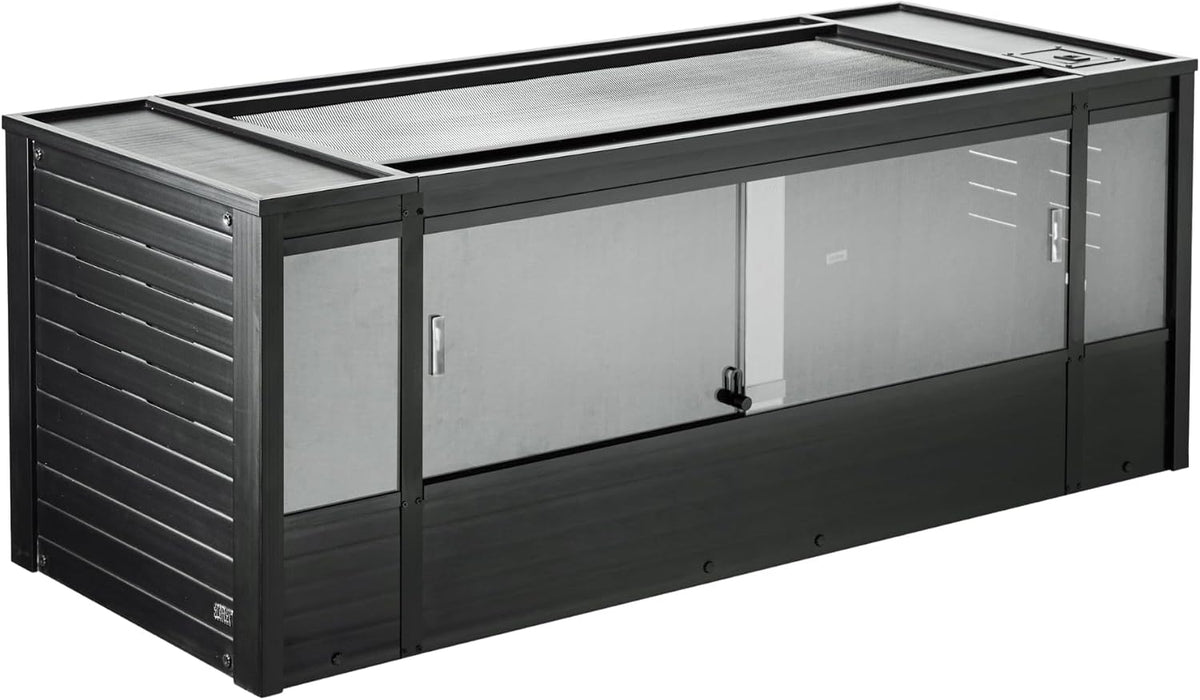 New Age Pet ECOFLEX 48" Mojave Reptile Enclosure, Maple - Black / Extra Large - image 4