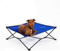 Coolaroo On-The-Go Elevated Dog Bed - King / Aquatic Blue - image 2