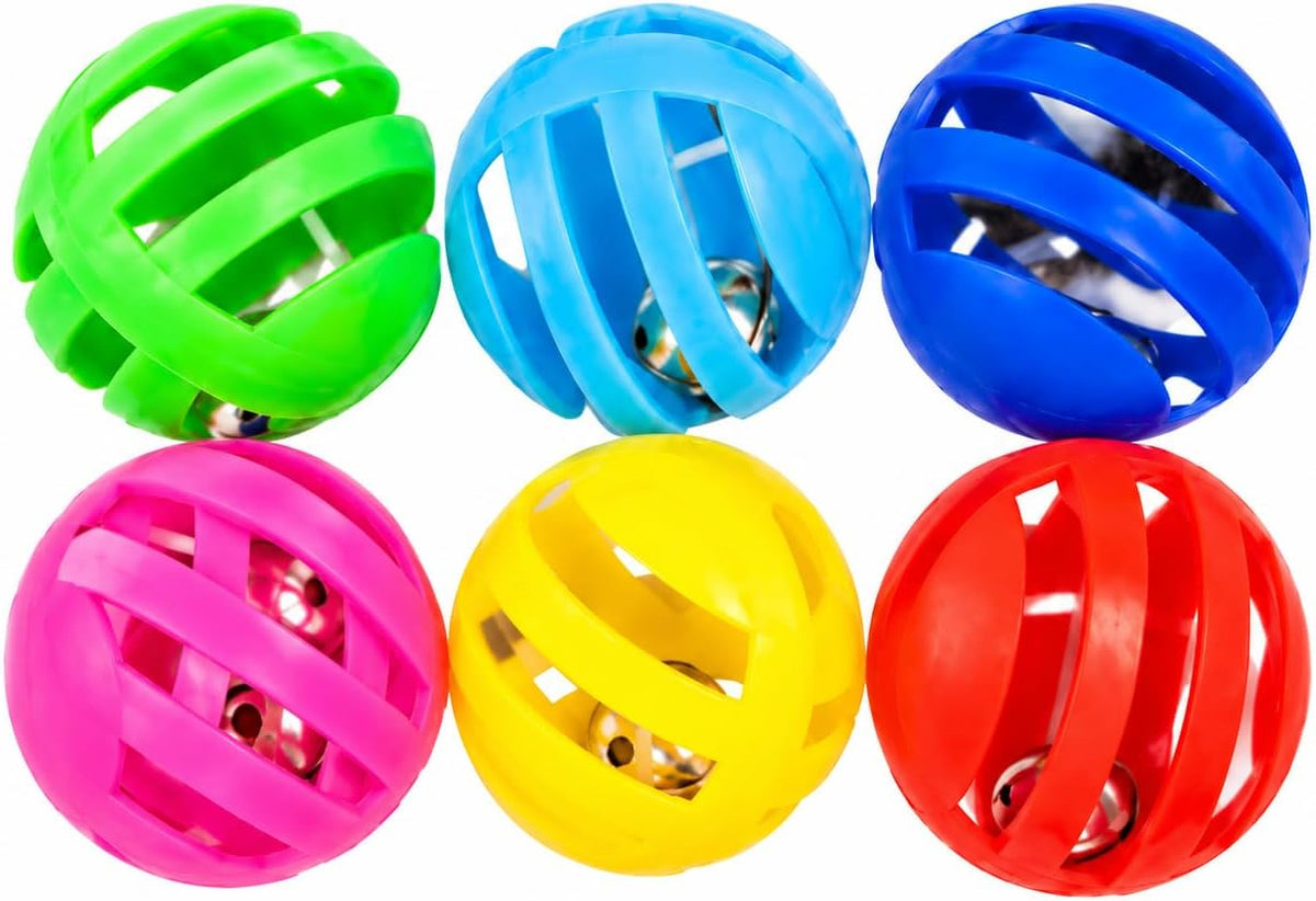 bulk buys Balls with Bells Cat Toys Set, Medium Breeds – Essentials for Cats - image 2