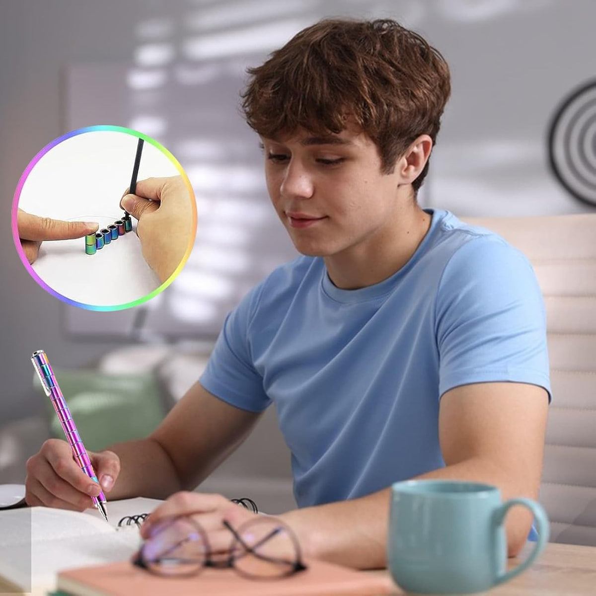 Fidget Gel Pen Gifts for Teens - S-color - image 2