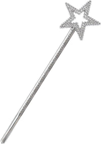 Star magic wand for kids, 13 inch plastic wand with sparkling five-pointed star - view 6