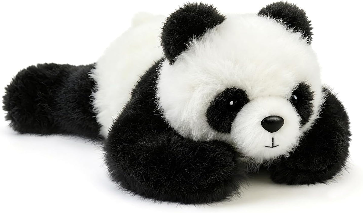 PEACH CAT tuxedo cat stuffed animal, black and white weighted kitten plush - view 4