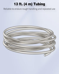 Pawfly Aquarium Airline Tubing 6.5 Feet Standard 3/16" Aquarium - Grey / 13 Feet - image 2
