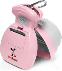 DogBuddy Pooper Scooper, Portable Dog Pooper Scooper - Medium / Pink