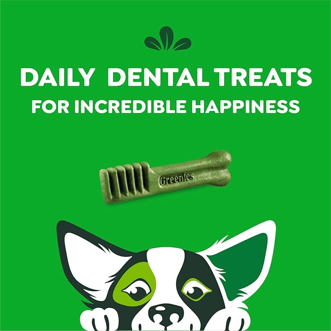Greenies Petite Dental Dog Treats, 3-Flavor Variety Pack, (3) 12 oz. Pouches, 60 Total Treats