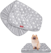 Waterproof Dog Bed Covers Replacement Lovely Grey Star Print - Grey Star / 16 x 25 x 5 inch