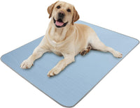 Buvlnee Summer Dog Cooling Mat - Blue / 40x28in