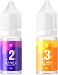CuberShop GAN speed cube lube set with V2 and V3 lubricant bottles - view 2