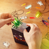 SpringFlower 20 glow in the dark Halloween critters with mini glow sticks - view 5