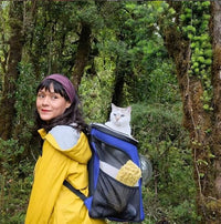 Your Cat Backpack Carrier Bag - Jackson Galaxy Airline Approved Cat Carrier with Space Capsule Bubble for Small Cats, Kitten - Premium Cat Carrier Backpack for Outdoor, Travel, Hiking, Pet Supplies