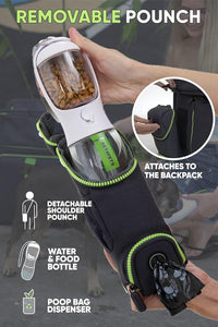 Cat Backpack Carrier & Dog Car Seat for Small Pets Up to 25 lbs - Expandable Cat Carrier Backpack with Safety Leash and Breathable Mesh - Waterproof for Travel - 3 in 1