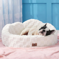 Joydeco Cloud Dog Bed for Small Dogs & Cats