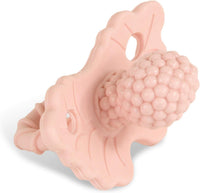 RaZbaby RaZberry Silicone Baby Teether Toy - Pink / 1 Count (Pack of 1)