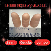 D'lite Magic Thumb Lightup Trick Set / 2 Original Amazing Ultra - Jumbo White - image 2