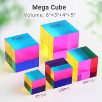 iKeelo Color Cube 2.4" w/Stand, Cyan Magenta Yellow - 61 mm - image 3