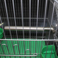Litewoo Stainless Steel Parrot Perch Grinding Stand for Large Bird - M: 8.84x 0.86inch - image 3