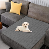Tcksstex Waterproof Blanket Couch Cover for Dogs Pet Bed Protector – Essentials for Dogs - Dark Grey / 40x50Inch (Pack of 1)