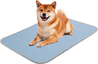 Buvlnee Summer Dog Cooling Mat - Blue / 27x22in