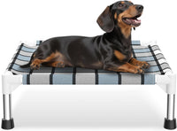 Caghash Elevated Outdoor Raised Dog Bed - Standard - Small