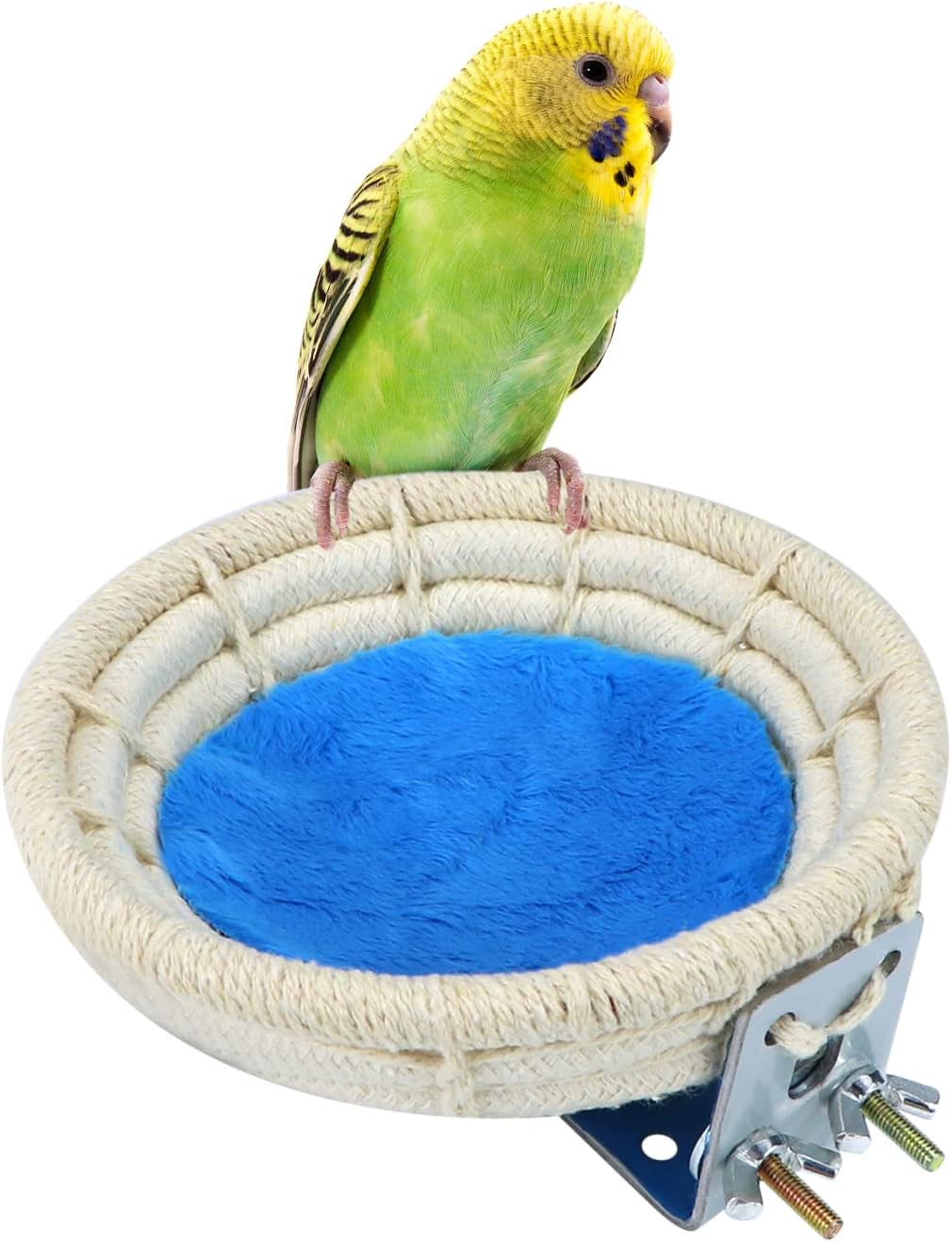 Wontee Bird Nest Breeding Nest Bed Bird Cage House for Parrots - Cotton Rope