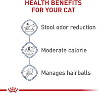 Royal Canin Feline Health Nutrition Dry Indoor Cat Food, Supports Healthy Weight, Digestive Health and Hairball Management, 3 lb Bag