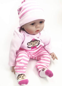 Tatu Reborn Baby Girl Doll Clothes 20-22 Inches Newborn Baby Girl 4 - image 2