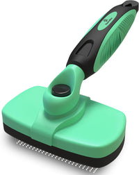 Deshedding Dog Brush for Shedding - Teal