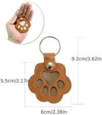 Cat Dog Hair Storage Keychain, Pet Hair Keychain - Black+white+brown - image 4