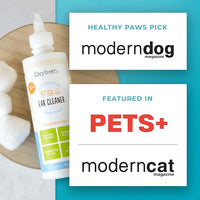 Oxyfresh Advanced Pet Ear Cleaner - Best Dog Ear Cleaner Solution - Helps with Yeast, Wax, Dirt & Itchy Ear Canal - Cleaning, Soothing, & Sting-Free Dog Ear Wash & Cat Ear Rinse 8oz