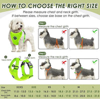 SlowTon Dog Seat Belt Harness for Car, Dog Car Harness Adjustable Mesh Breathable & Dog Seatbelt Safety Tether with Elastic Bungee for Small Medium Large Pets(Lime, Double Clip, L)