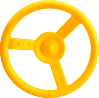 Haconba 10 inch blue plastic playground steering wheel with mounting hardware - view 6