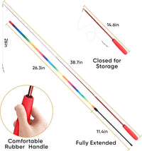 Cat Toys for Indoor Cats, 13 Packs Interactive Cat Wand Toy Set – Essentials for Cats - Multicolor / 13 Packs A - image 3