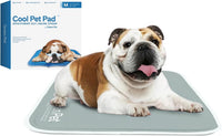 The Green Pet Shop Cool Pet Pad, Self-Cooling - Medium / Sage Grey