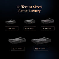 Large Dog Bed Orthopedic Memory Foam Cooling Gel 35x25x8.7 in – Essentials for Dogs - Black - DE / Medium - image 4