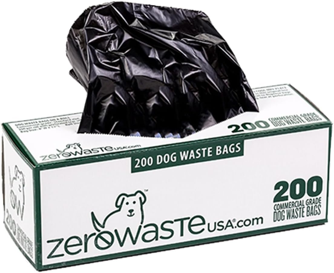 Zero Waste USA, 2, 000 Premium Dog Waste Station Refill Bags - Black / 1 Count (Pack of 10) - image 2