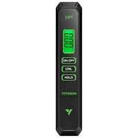 VIVOSUN Digital pH Meter, 0.01pH High Accuracy Pen Type pH Tester for Hydroponics, Household Drinking, Pool and Aquarium, Black, UL Certified